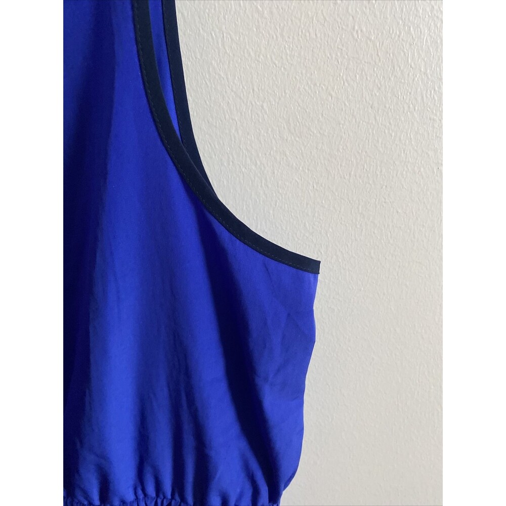Gap Women Blue Casual Dress M, Colleen Tank In Powerful Blue - Picture 5 of 10